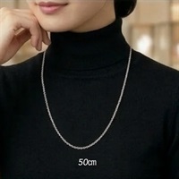 季節を愛でる、大人の桜ネックレス( チェーンの長さ50㎝＋50円)