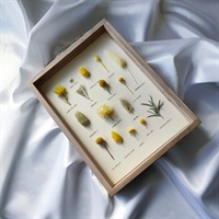 古材風植物パネル　HA-106