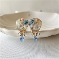 澄花 ―sumika― 本物のお花のイヤリング