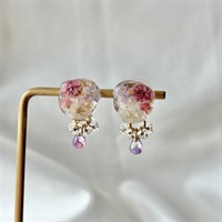 澄花 ―sumika― 本物のお花のピアス