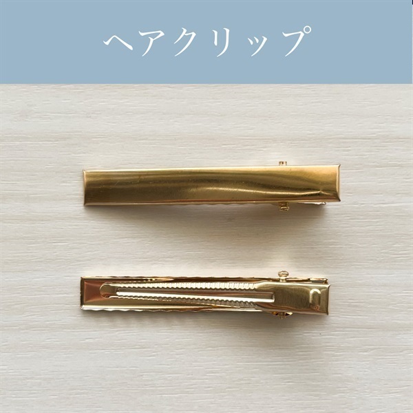 陽春桜＊さくらとスワロフスキーのバレッタ／ヘアクリップ(ヘアクリップ)