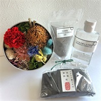 【母の日ギフト予約販売〜竹炭とフラワーボックスのセット・Moon Gift(月からの贈り物)〜】