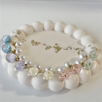 咲（えみ）–Emi– パールキャッチピアス｜かすみ草の一粒・2way