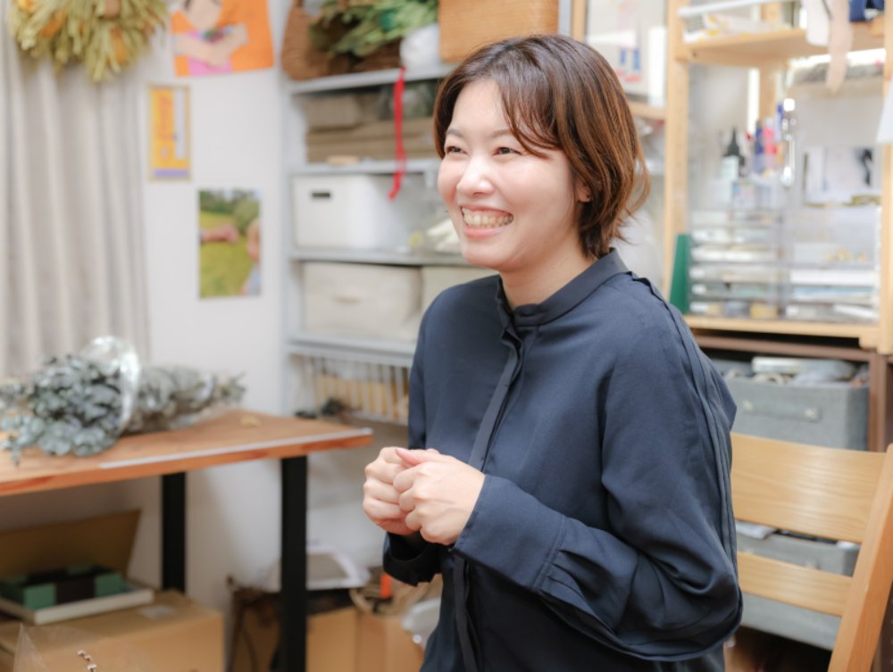 ワイルドフラワー作家楢原佳子さん