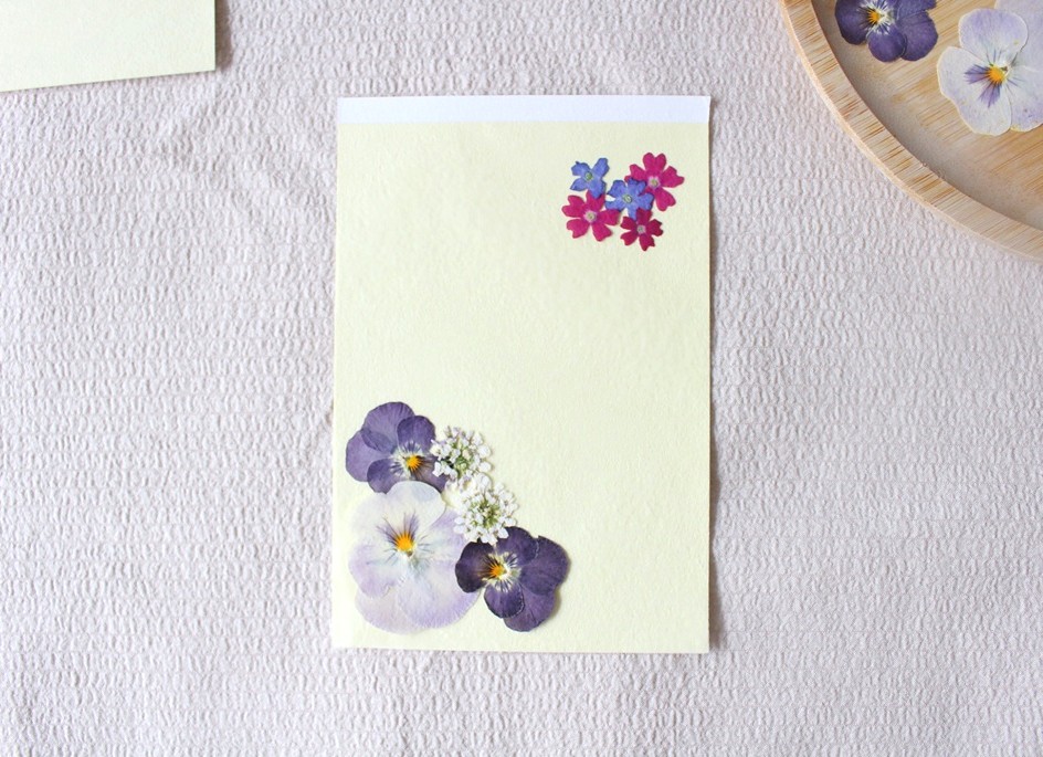 押し花作り方