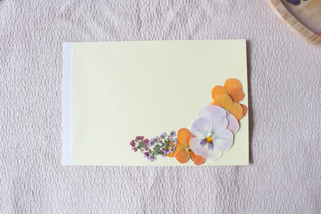 押し花作り方