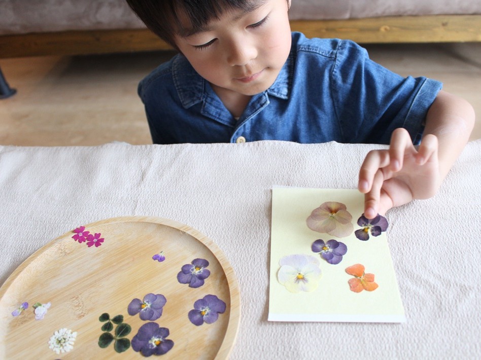 押し花作り方