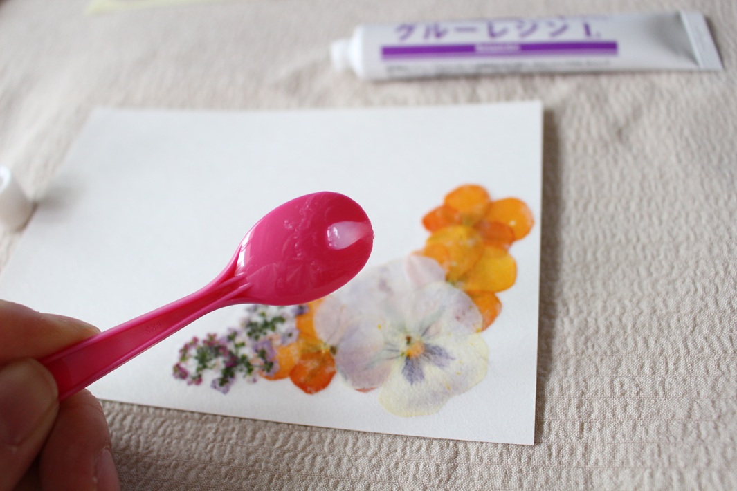 押し花作り方
